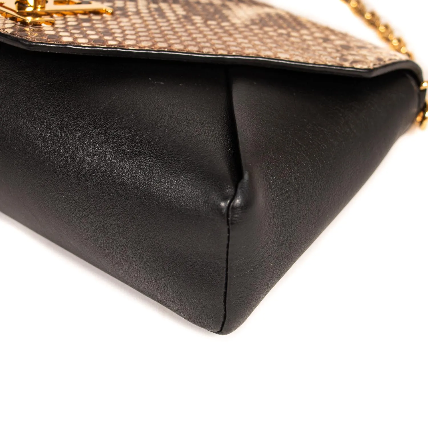 Louis Vuitton Love Note Snake Skin Small Shoulder Bag
