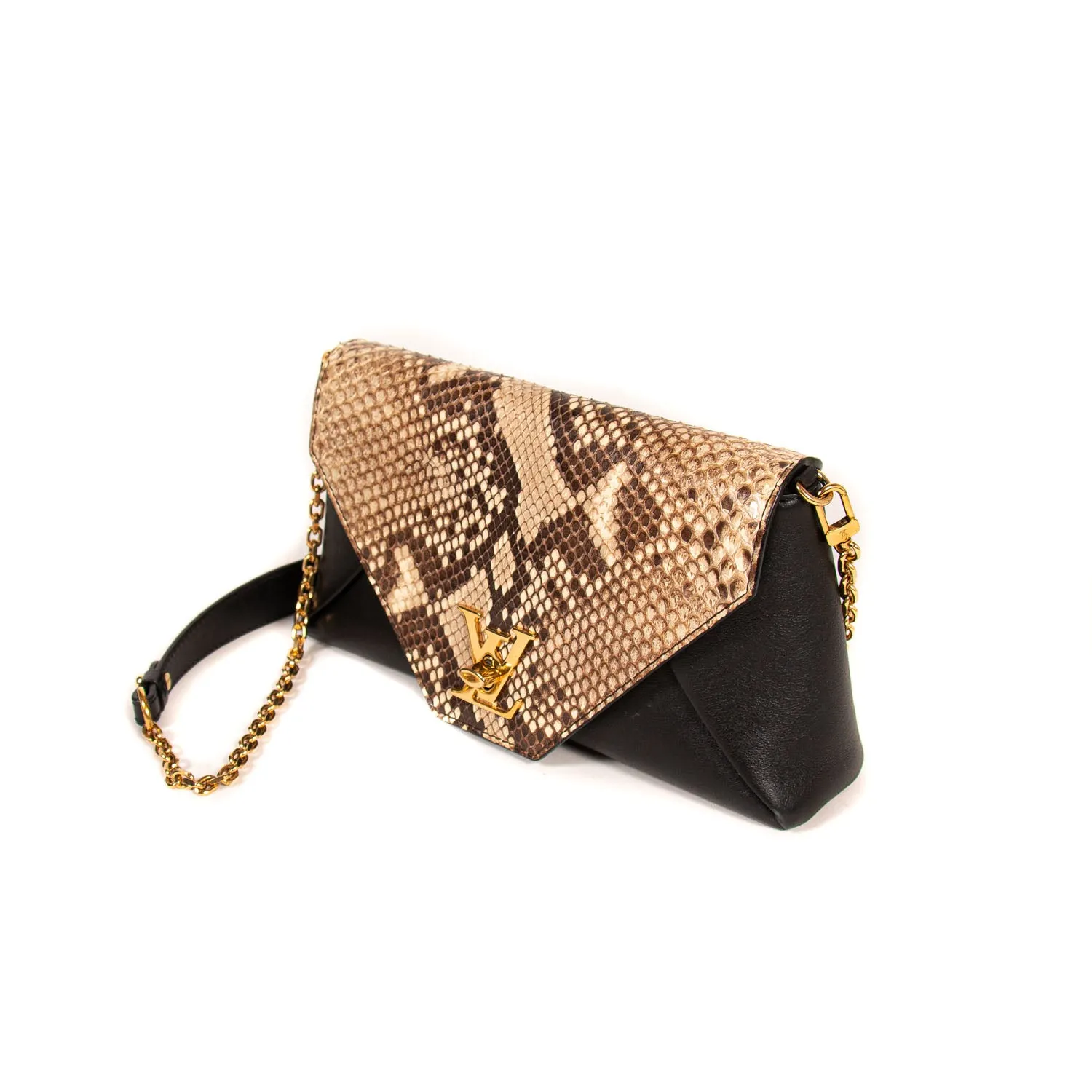 Louis Vuitton Love Note Snake Skin Small Shoulder Bag