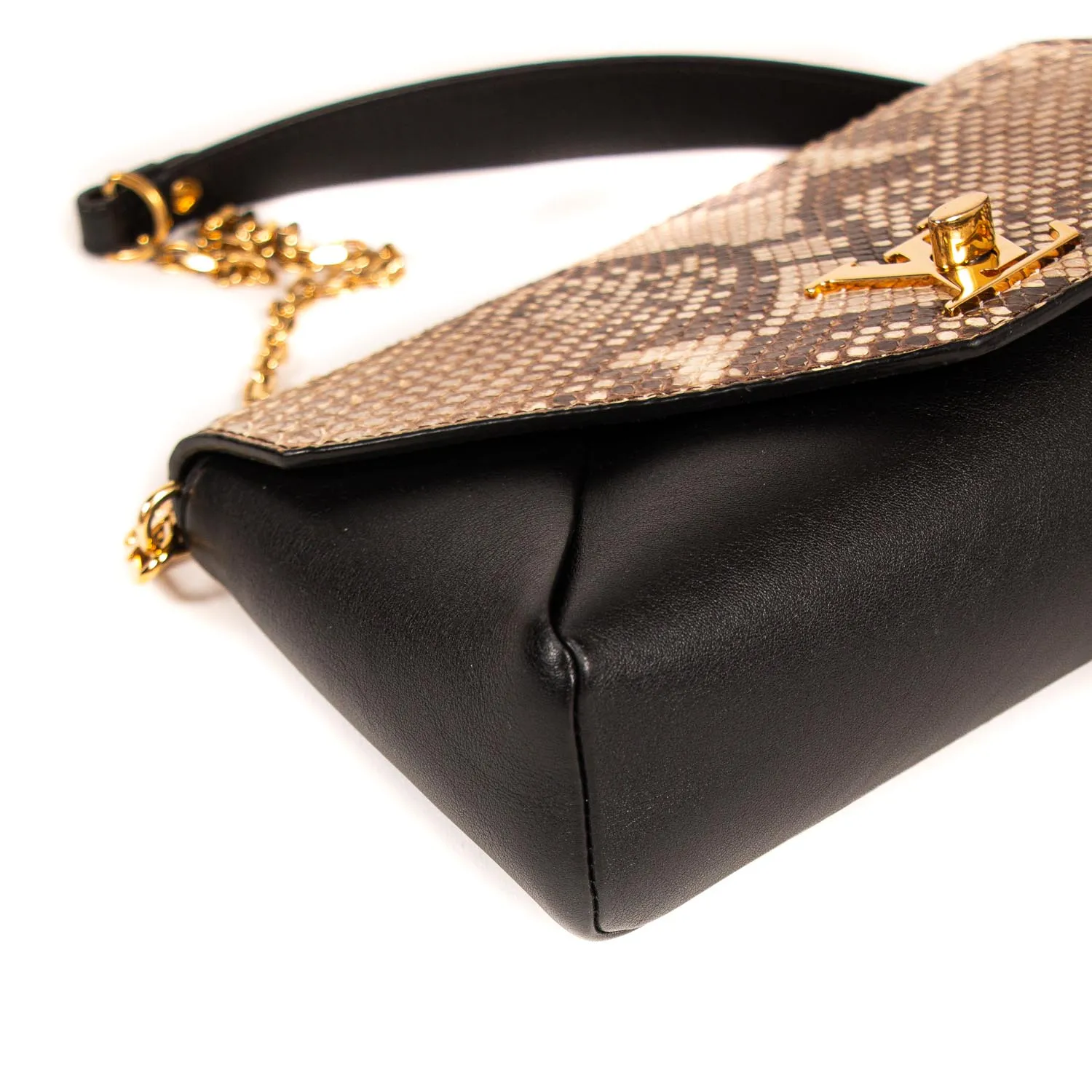 Louis Vuitton Love Note Snake Skin Small Shoulder Bag