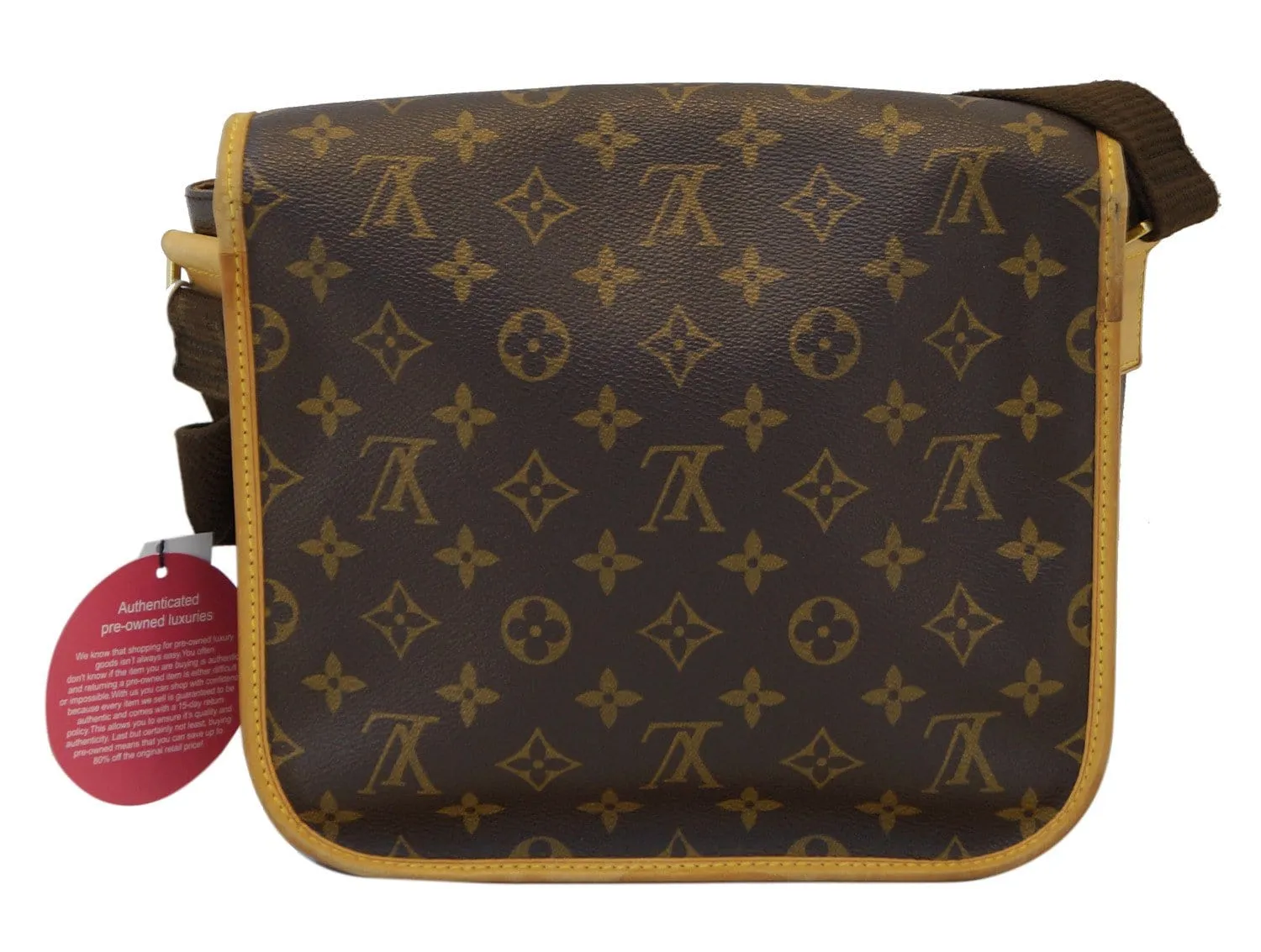 LOUIS VUITTON Monogram Canvas Bosphore PM Shoulder Bag