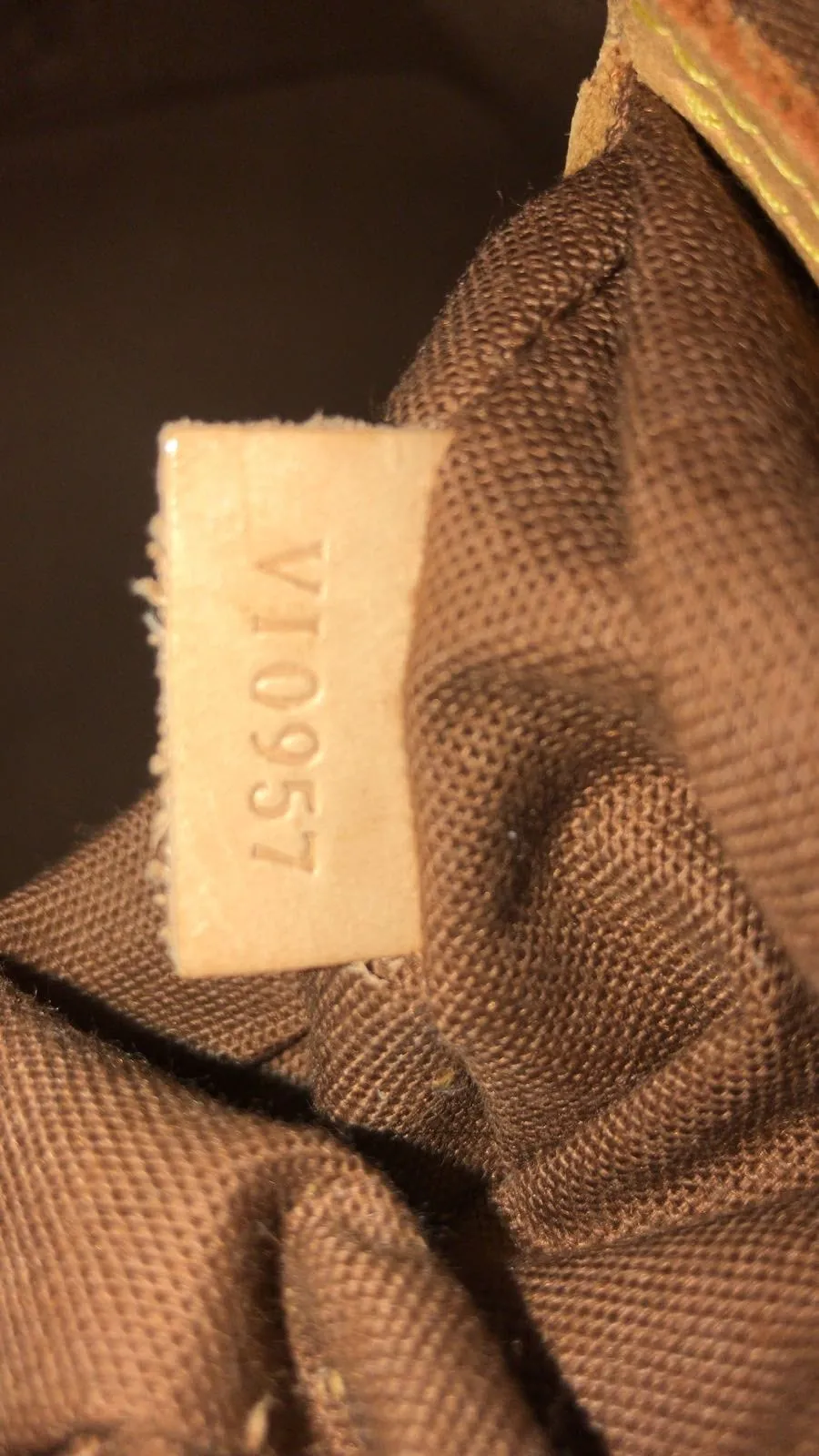LOUIS VUITTON Monogram Canvas Brown Alma Satchel Bag
