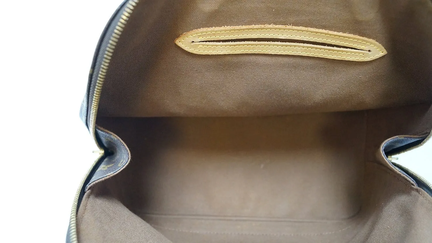 LOUIS VUITTON Monogram Canvas Brown Alma Satchel Bag
