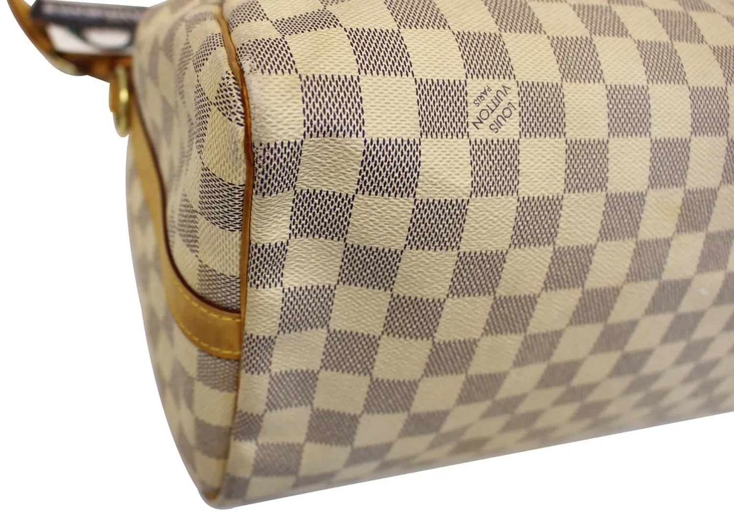 LOUIS VUITTON Pre Owned Bag Damier Azur Speedy 30 Bandouliere Satchel