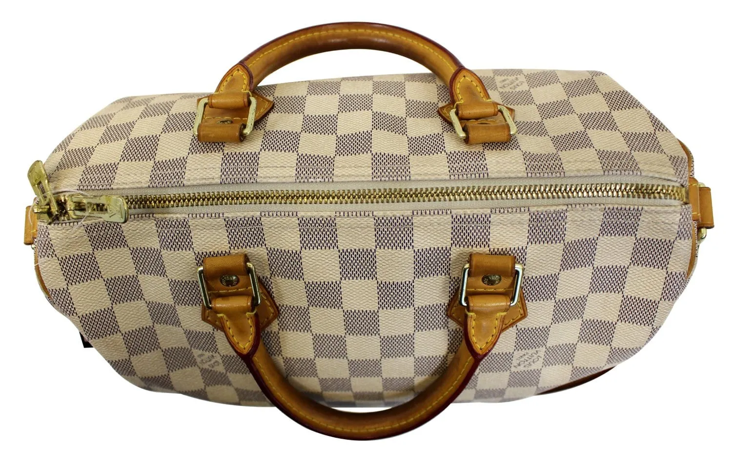 LOUIS VUITTON Pre Owned Bag Damier Azur Speedy 30 Bandouliere Satchel