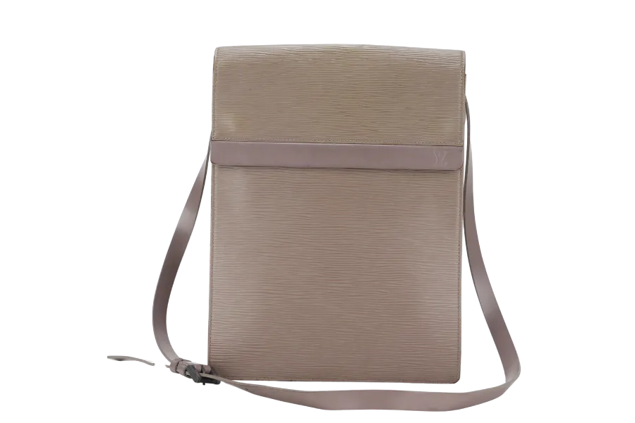 LOUIS VUITTON RAMATUELLE EPI LEATHER MESSENGER LILAC NO DUST COVER