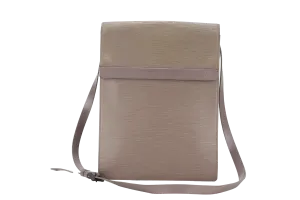 LOUIS VUITTON RAMATUELLE EPI LEATHER MESSENGER LILAC NO DUST COVER