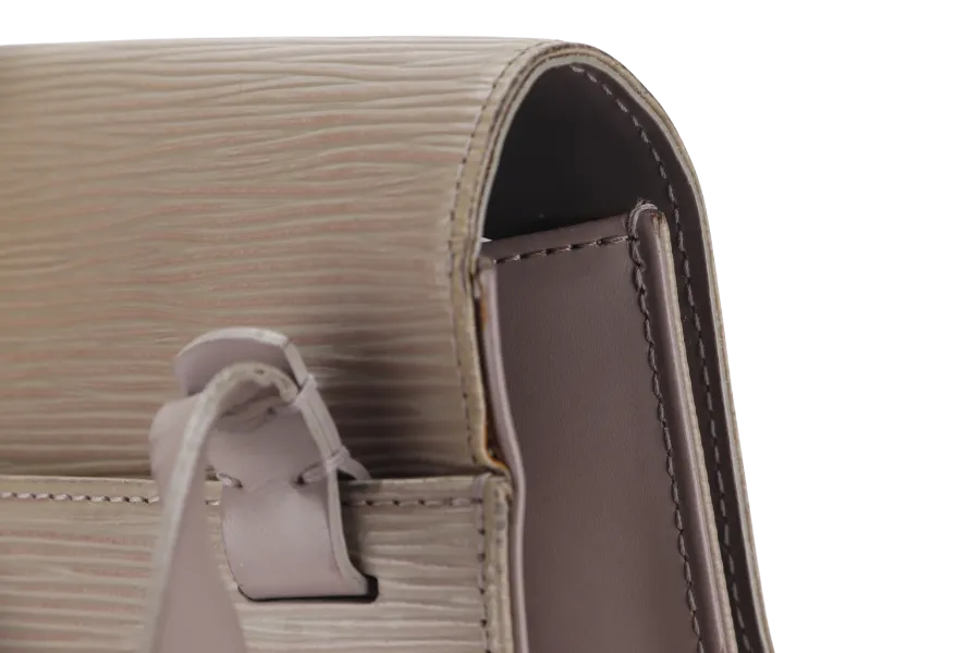 LOUIS VUITTON RAMATUELLE EPI LEATHER MESSENGER LILAC NO DUST COVER