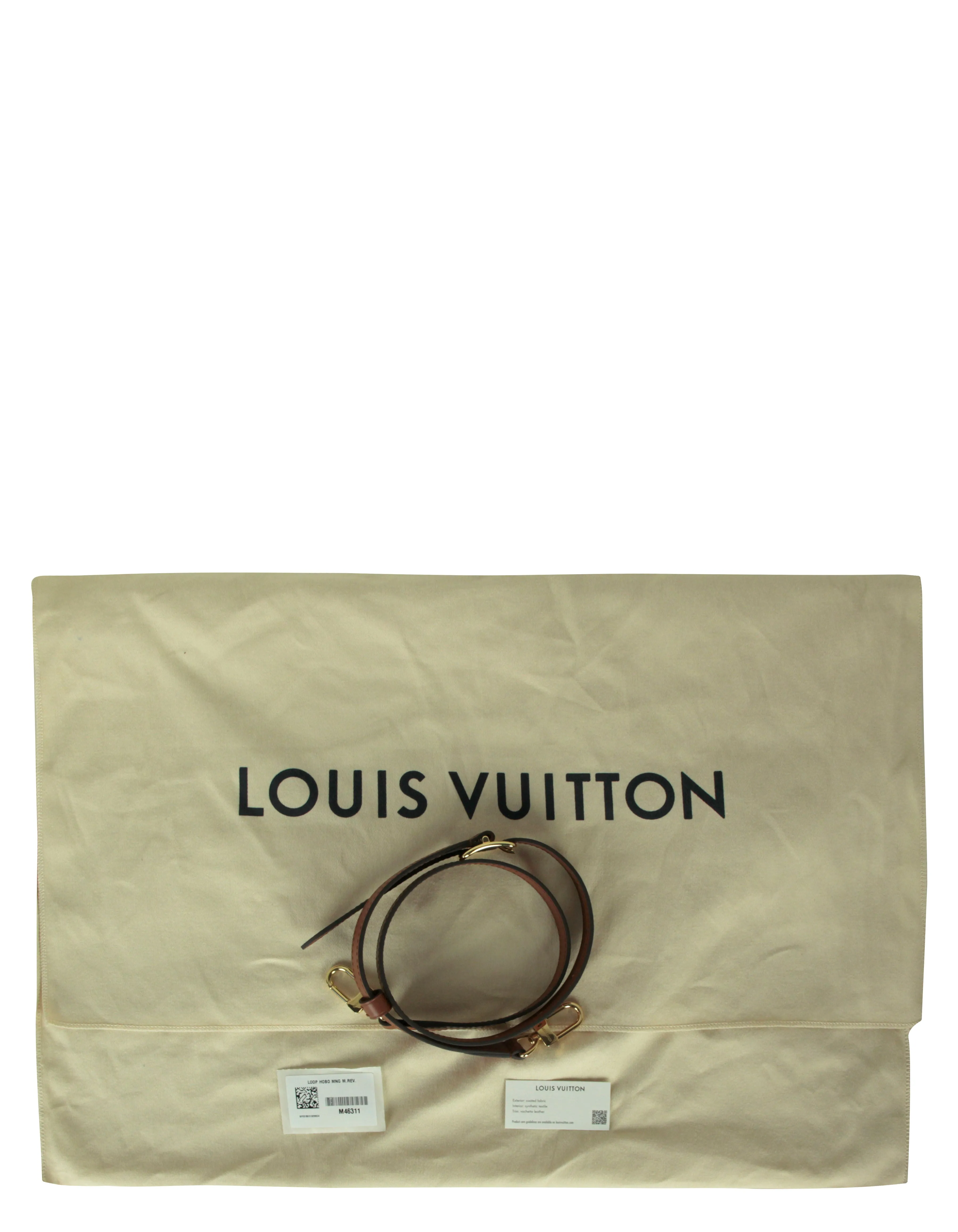 Louis Vuitton Reverse Monogram Loop Hobo Bag
