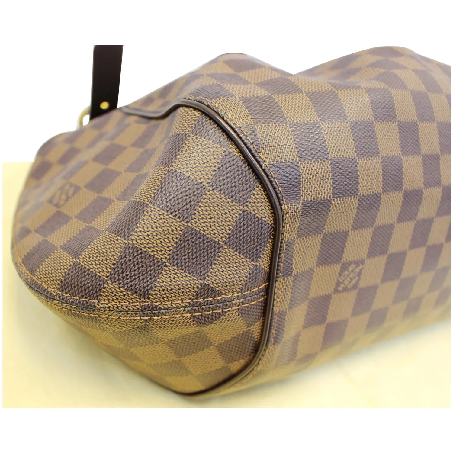 LOUIS VUITTON Sistina GM Damier Ebene Shoulder Handbag