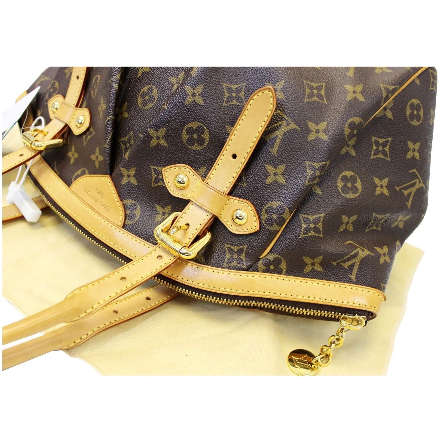 LOUIS VUITTON Tivoli GM Monogram Canvas Brown Shoulder Bag