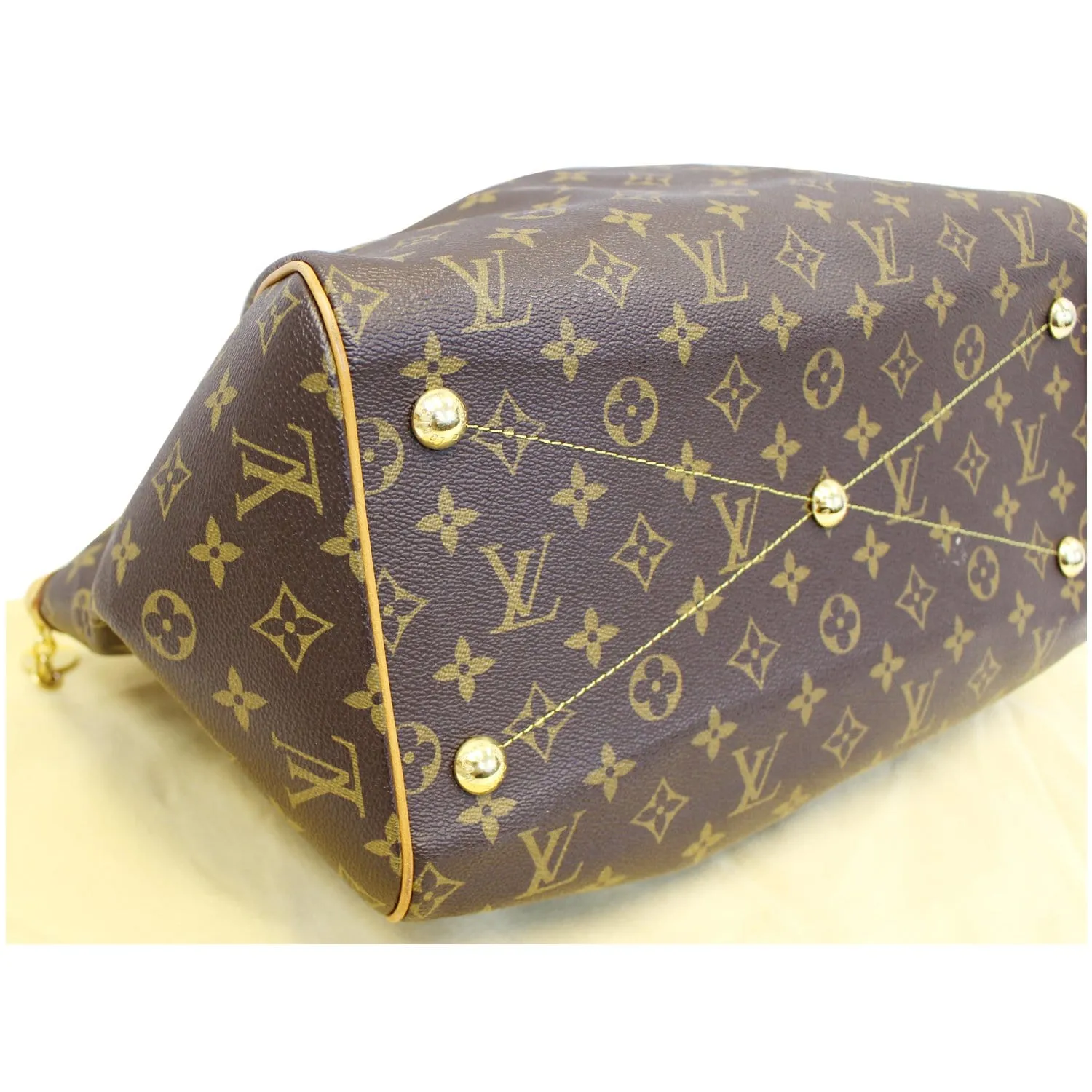 LOUIS VUITTON Tivoli GM Monogram Canvas Brown Shoulder Bag