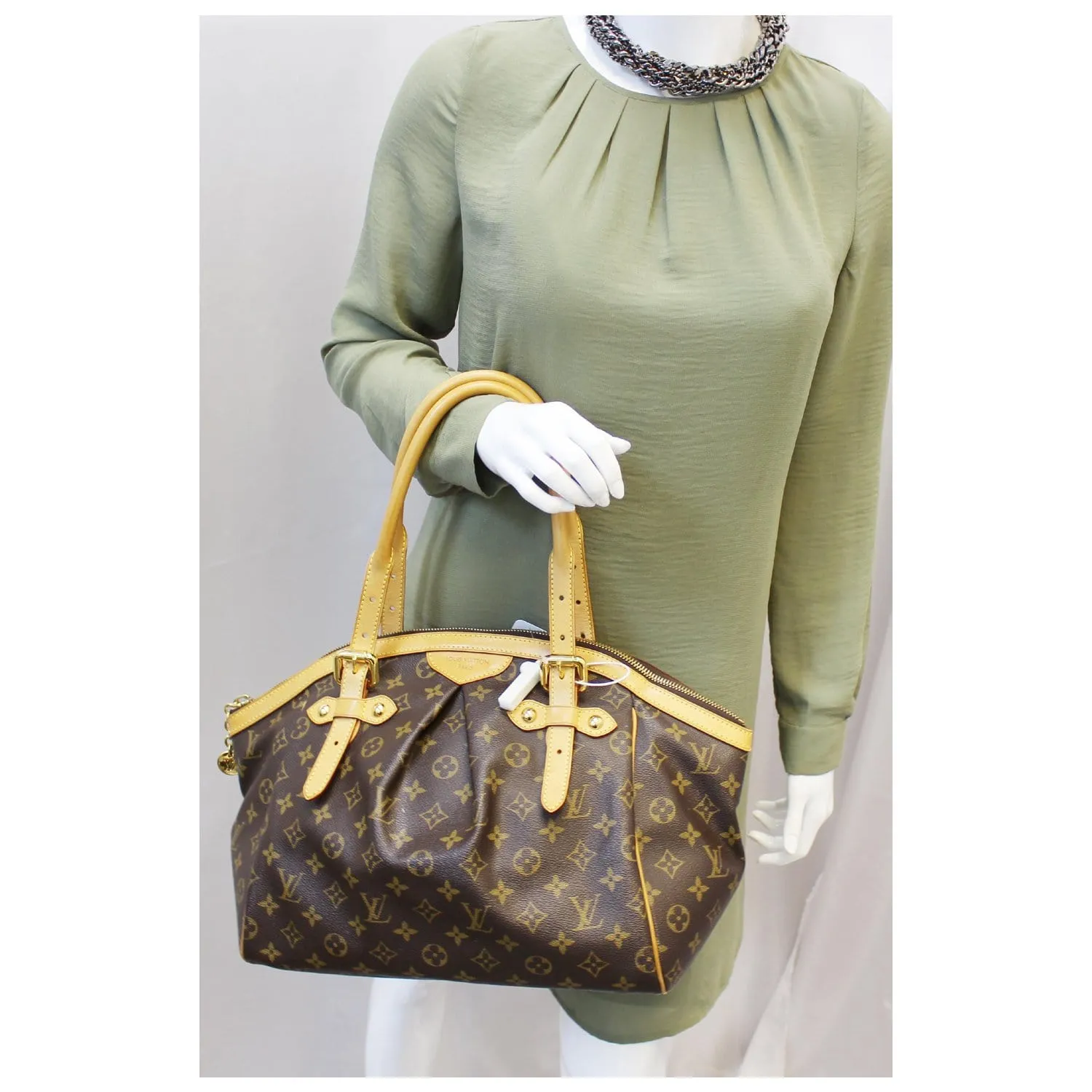 LOUIS VUITTON Tivoli GM Monogram Canvas Brown Shoulder Bag