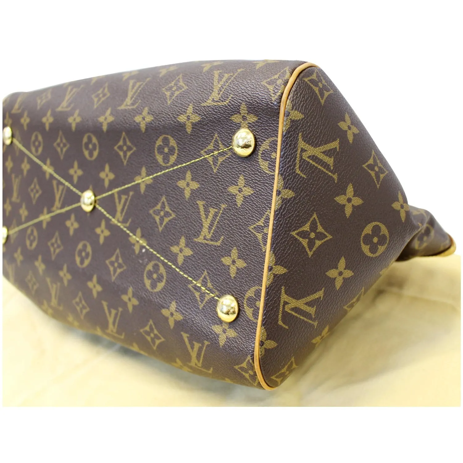 LOUIS VUITTON Tivoli GM Monogram Canvas Brown Shoulder Bag
