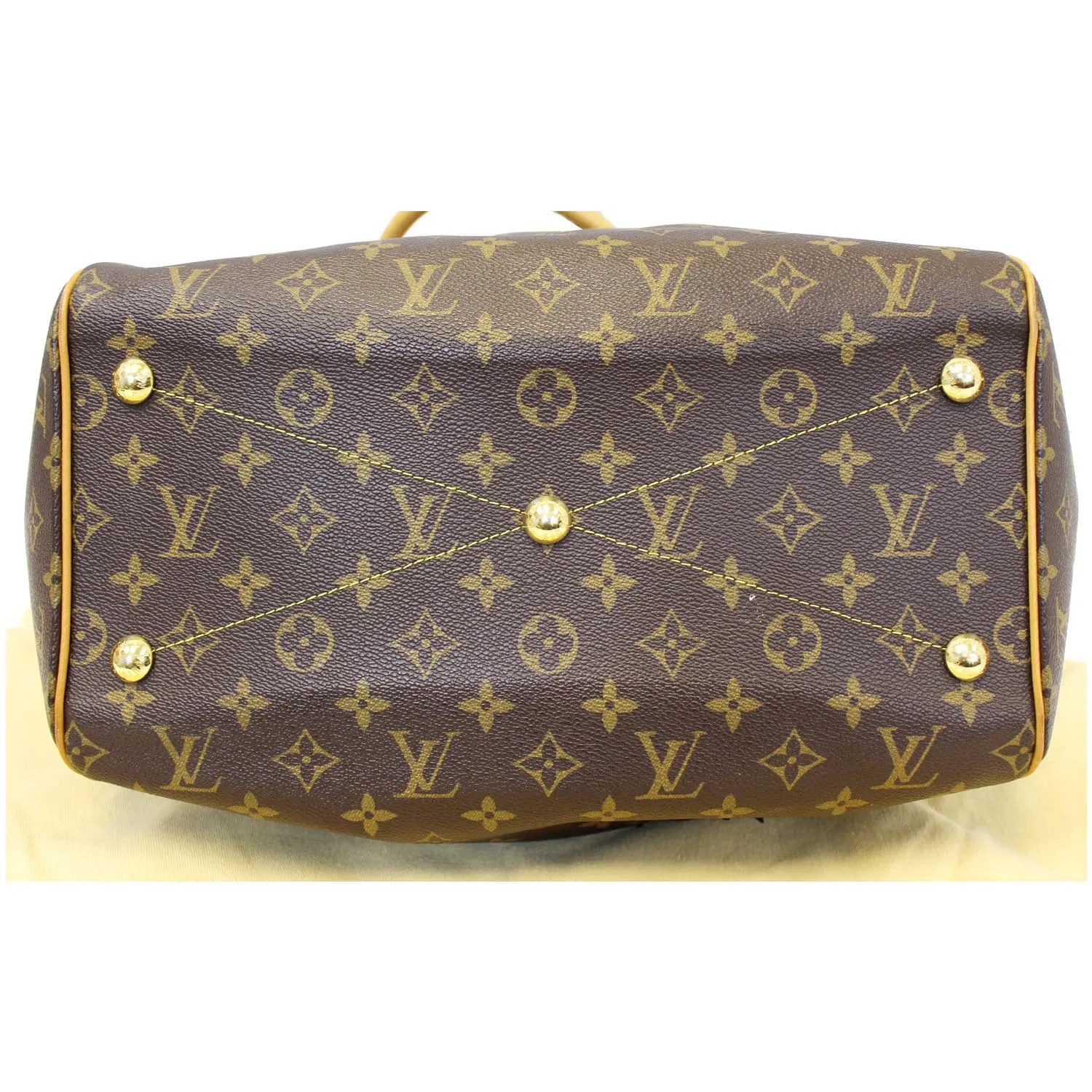 LOUIS VUITTON Tivoli GM Monogram Canvas Brown Shoulder Bag