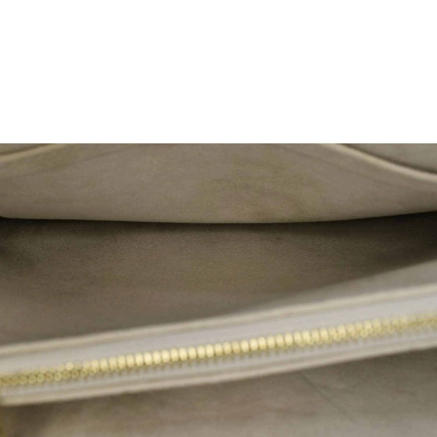 LOUIS VUITTON Very One Handle Calfskin Monogram Shoulder Bag Beige