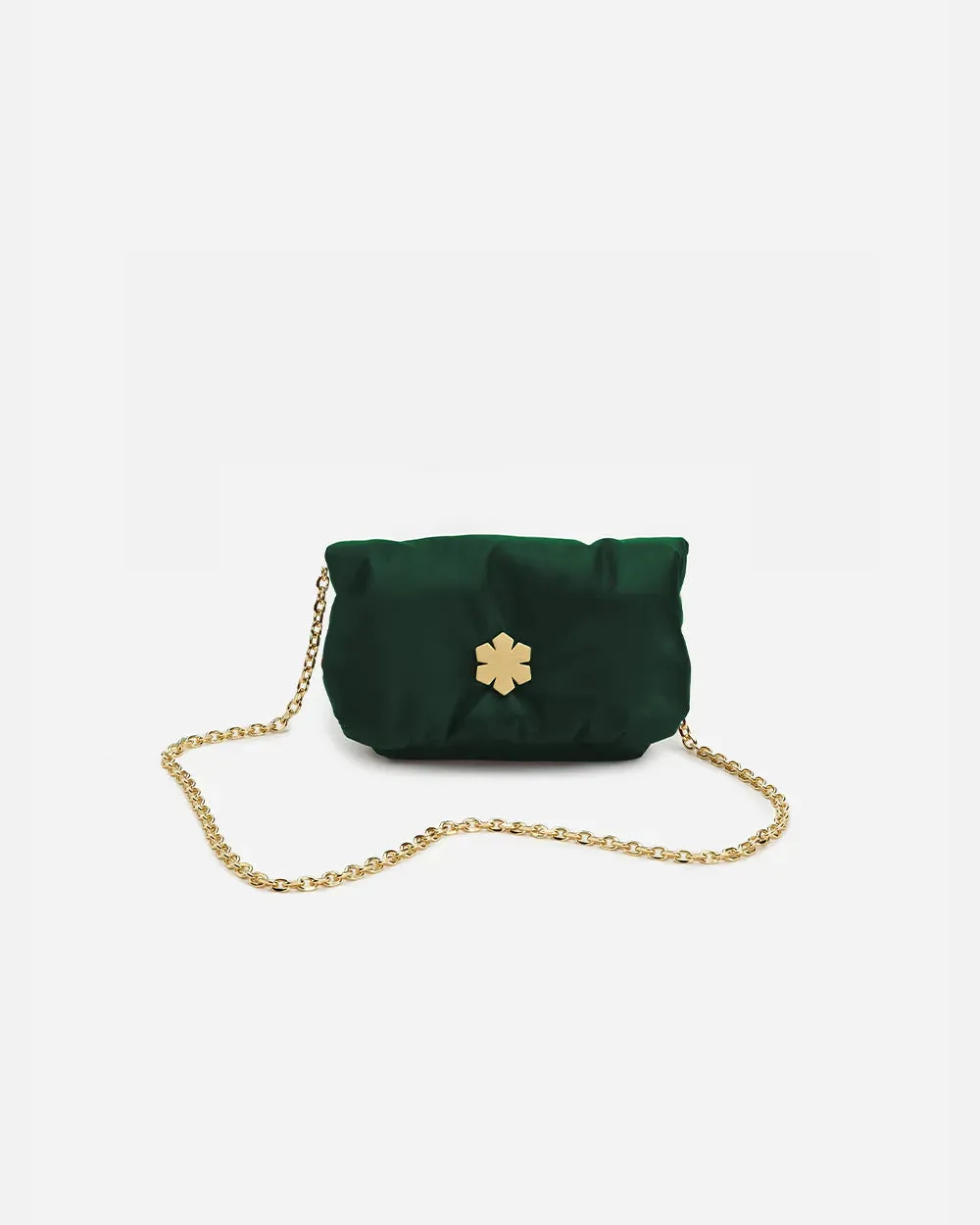 LOUISA CLUTCH - UPCYCLED LEATHER