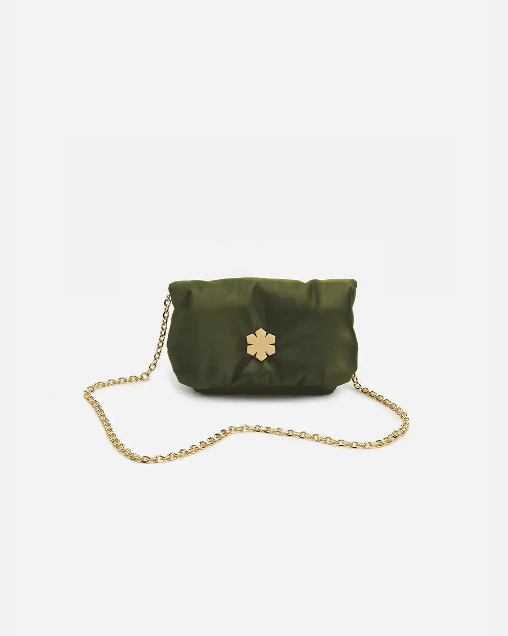 LOUISA CLUTCH - UPCYCLED LEATHER