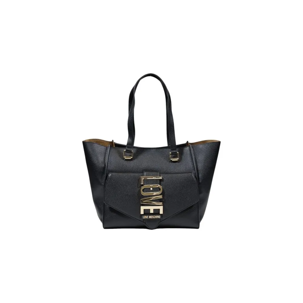 Love Moschino Black Polyethylene Handbag