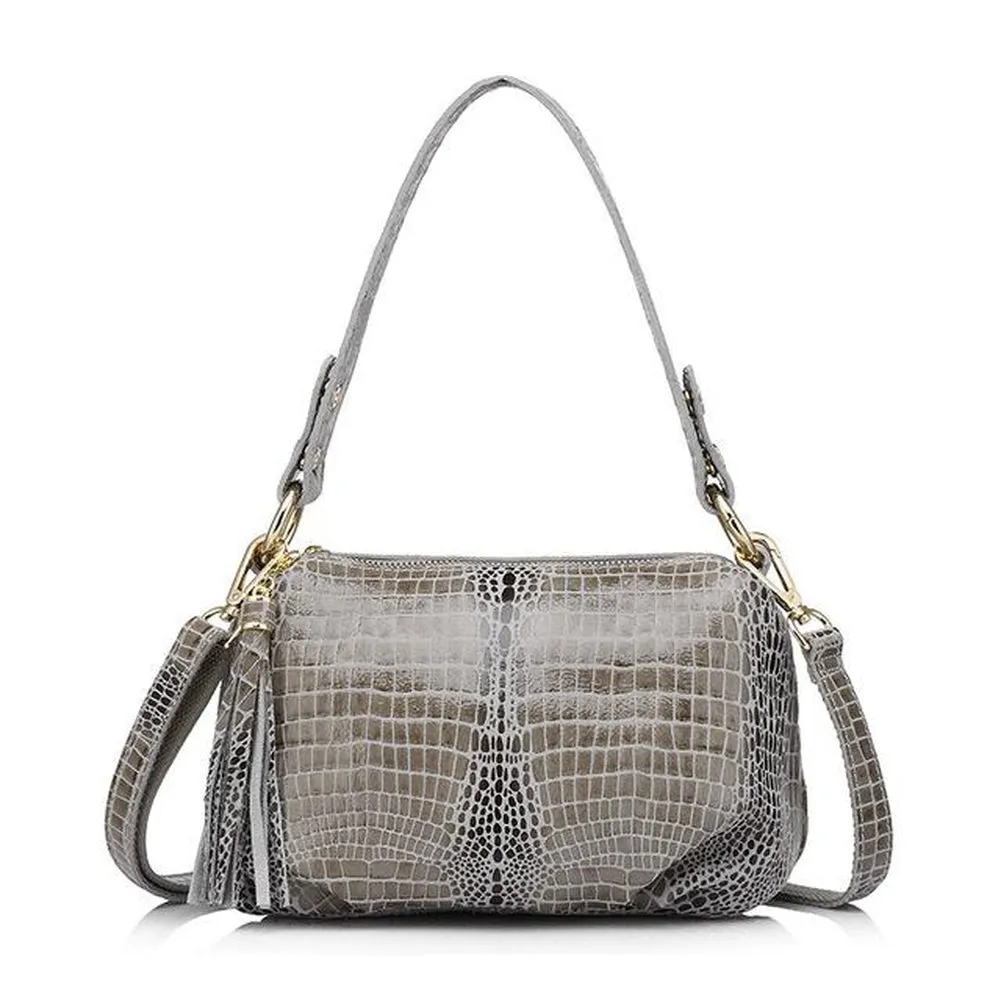 <bold>Messenger / Crossbody Bag <br>Genuine-Leather