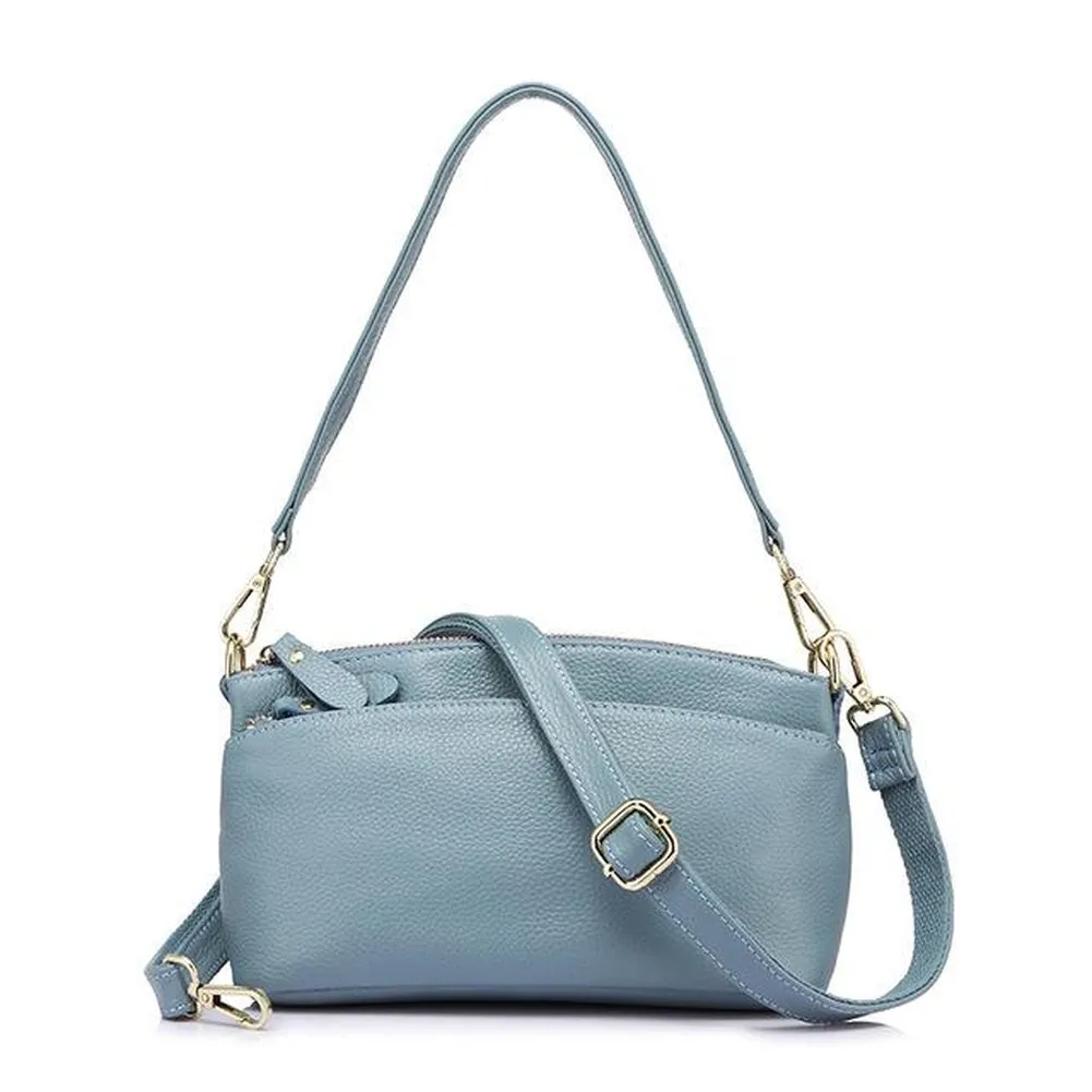 <bold>Messenger  / Tote Bag <br>Genuine-Leather