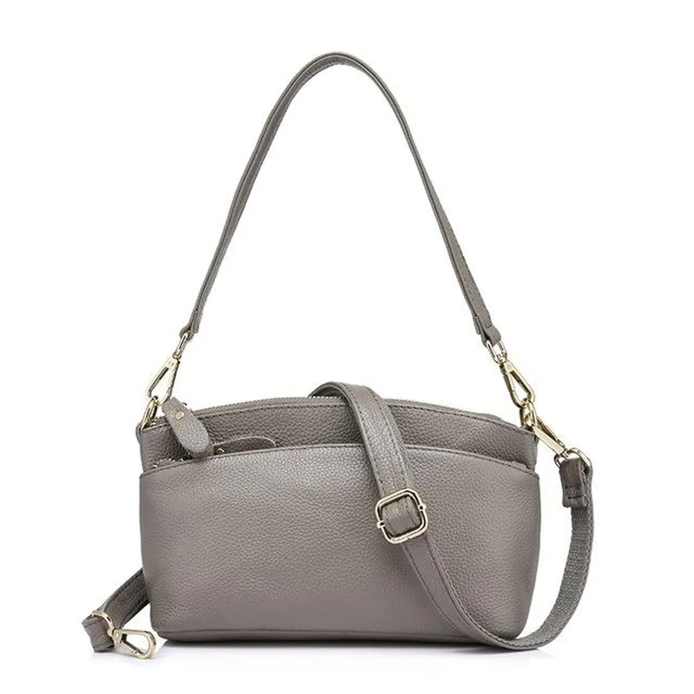 <bold>Messenger  / Tote Bag <br>Genuine-Leather