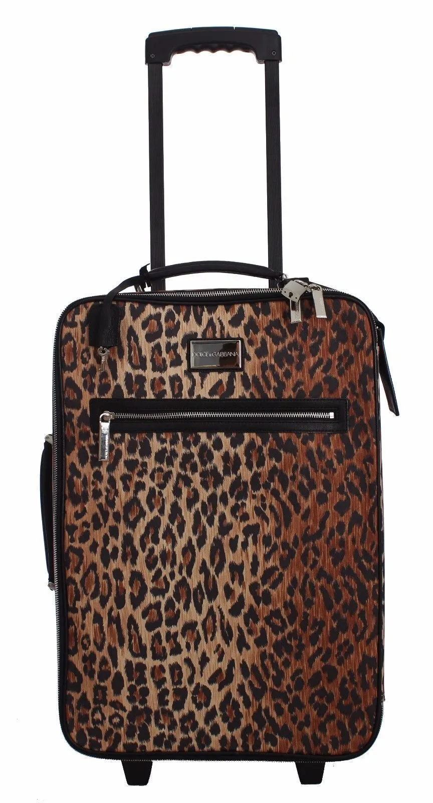 Luggage Bag Leopard Travel Cabin Suitcase Trolley