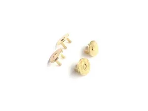 Magnetic Snap 1/2 inch - Gold -- - Sallie Tomato
