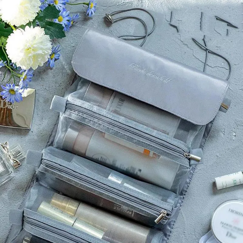 Make Up Organizer Felt Insert Bag for Handbag Travel Inner Purse Portable Cosmetic Bags Fit Various Bags