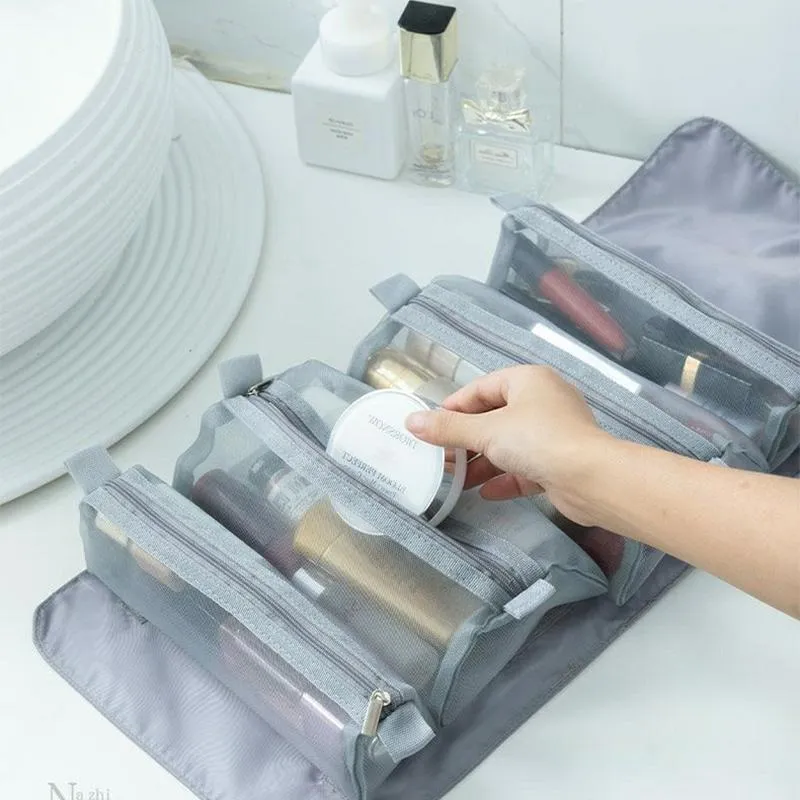 Make Up Organizer Felt Insert Bag for Handbag Travel Inner Purse Portable Cosmetic Bags Fit Various Bags