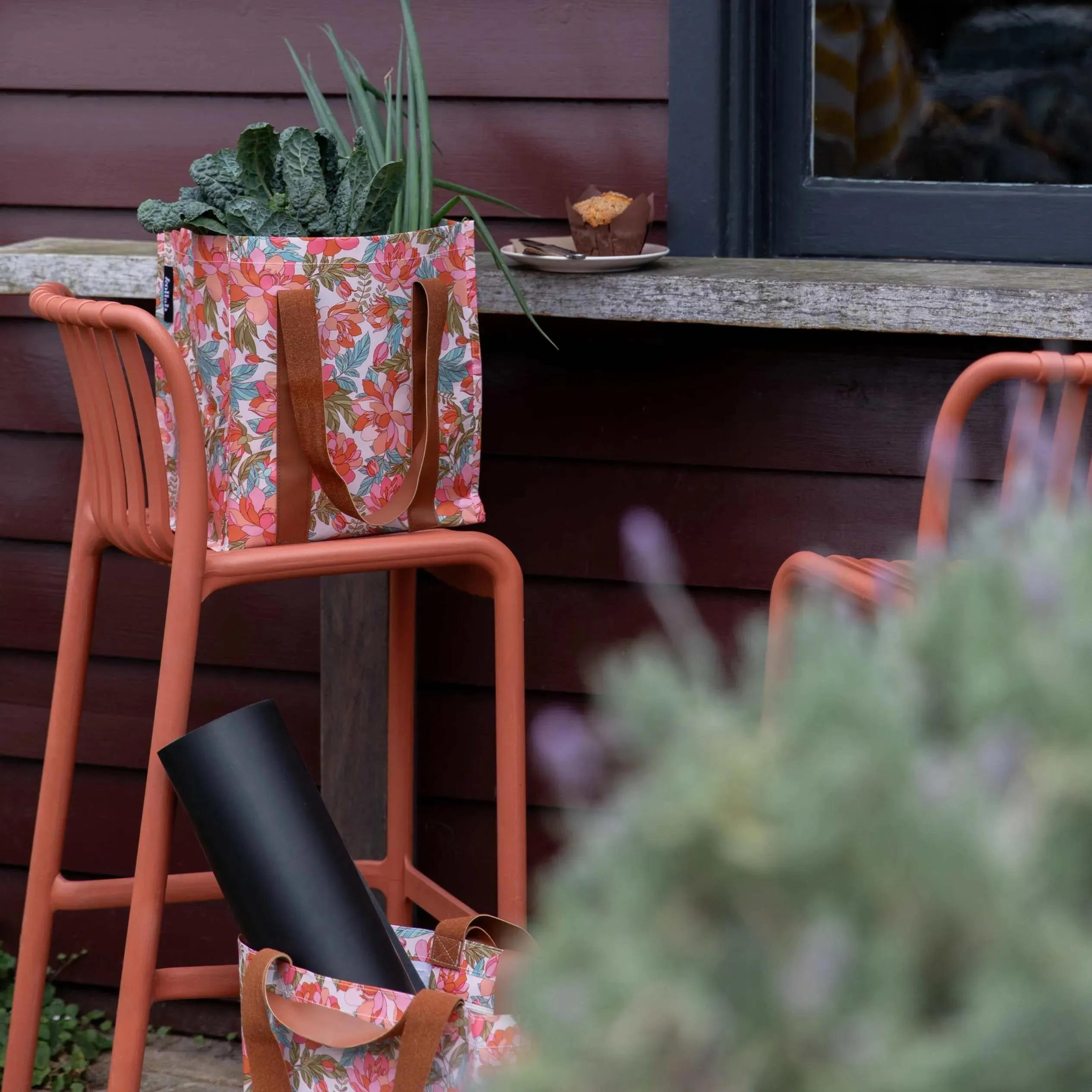Market Bag Whimsical Floral