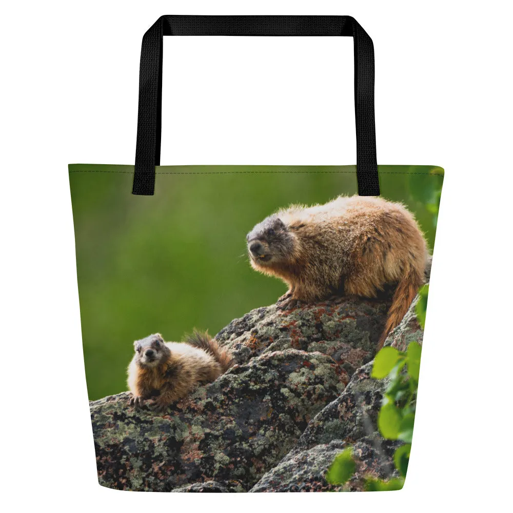Marmot All-Over Print Large Tote Bag