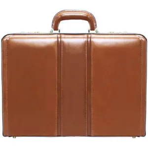 McKlein USA Coughlin 4.5" Leather Expandable Attache Briefcase