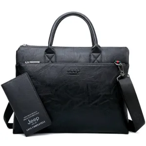Men Briefcase for 14" Laptop