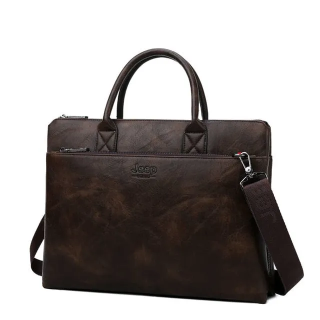 Men Briefcase for 14" Laptop