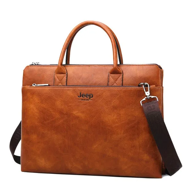 Men Briefcase for 14" Laptop