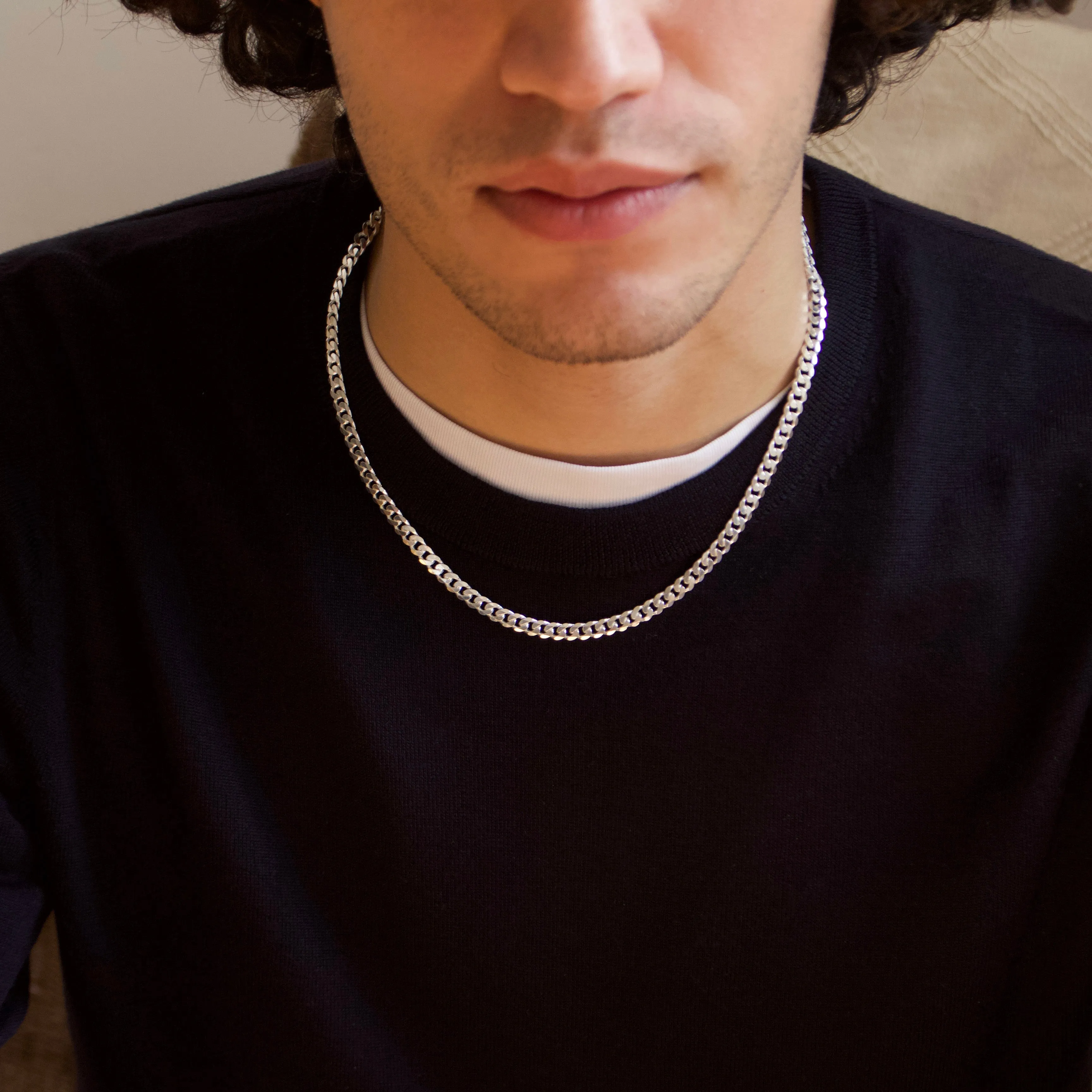 Mens Curb Chain