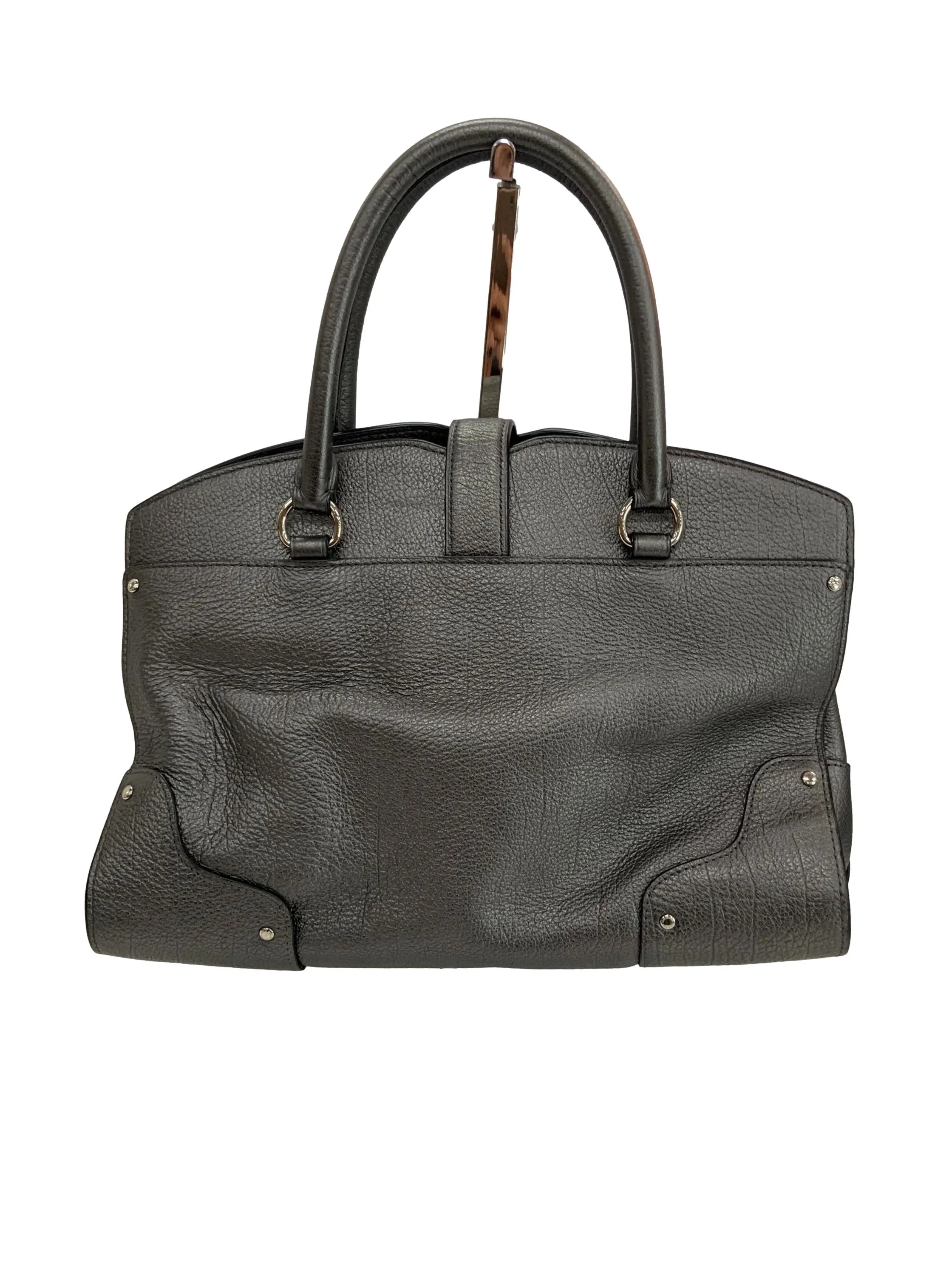 Mercer Satchel 30 In Metallic Graphite