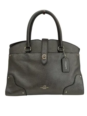 Mercer Satchel 30 In Metallic Graphite