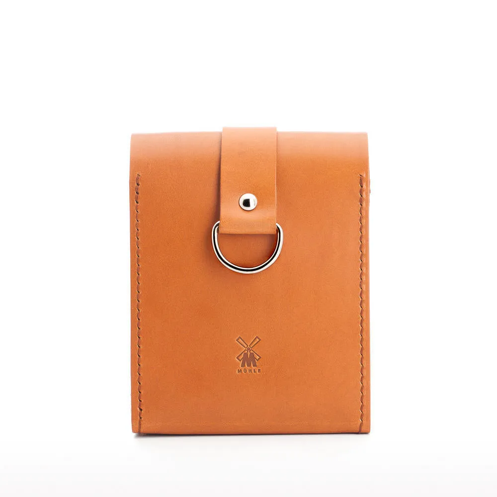 MÜHLE Travel Vegetable-Tanned Cowhide Leather Bag, Small