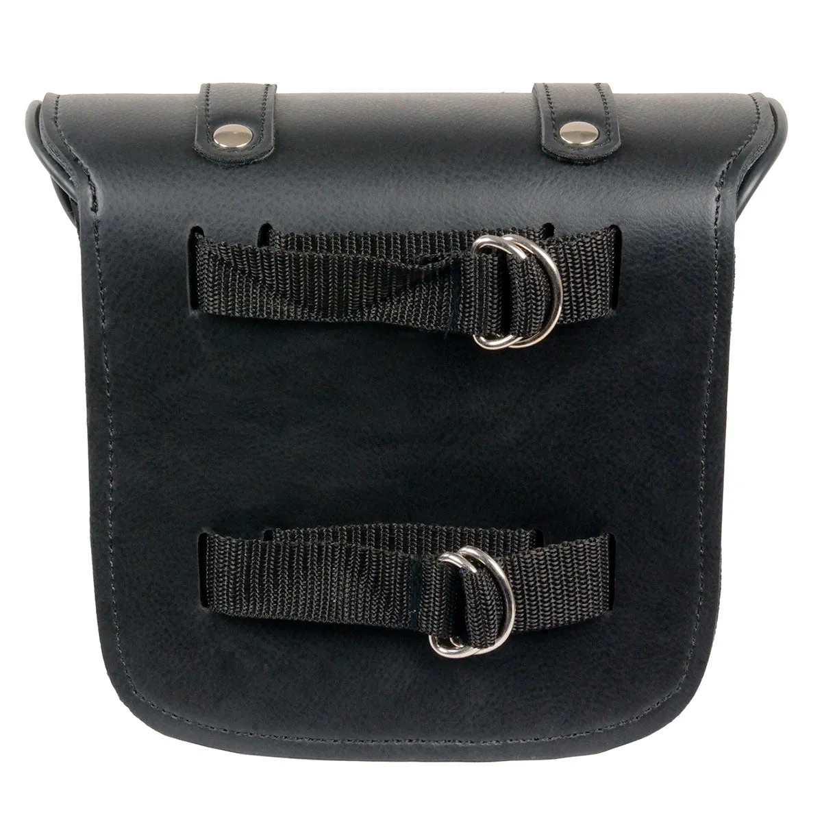 Milwaukee Leather SH545 Small Black PVC Motorcycle Sissy Bar Bag