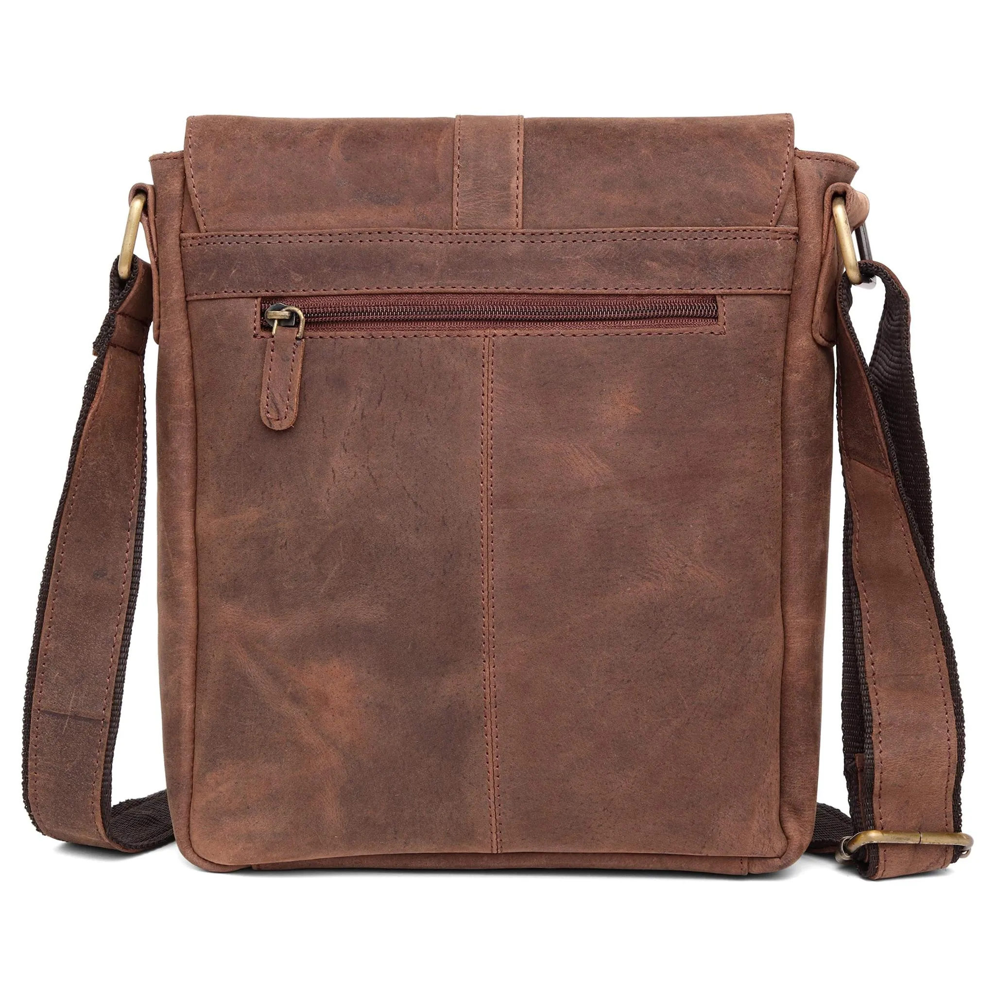 MINICOY Leather Sling Bag for Men
