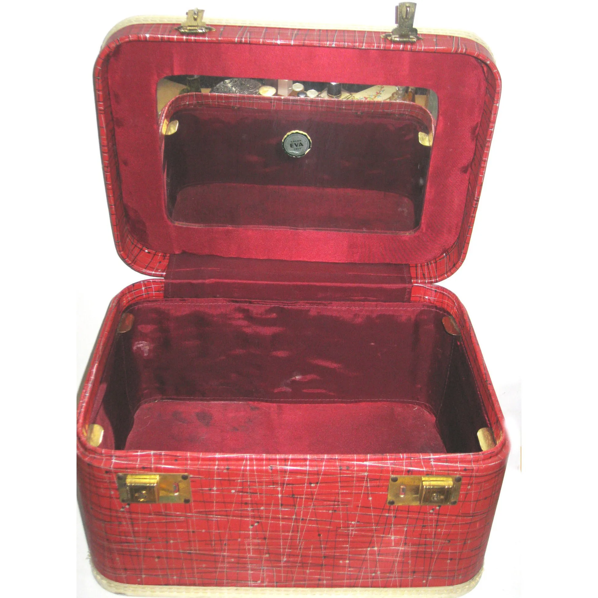 Mod Atomic Red Train Case