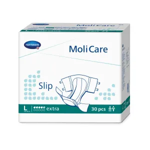 MoliCare Slip Extra Briefs,20"-31", Case of 90