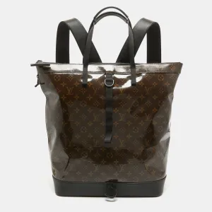 Monogram Glaze Canvas Zipped Tote