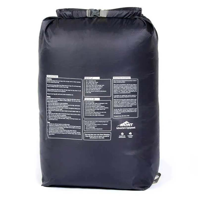 Mont Helium 600 Down Sleeping Bag - Vertical Baffles