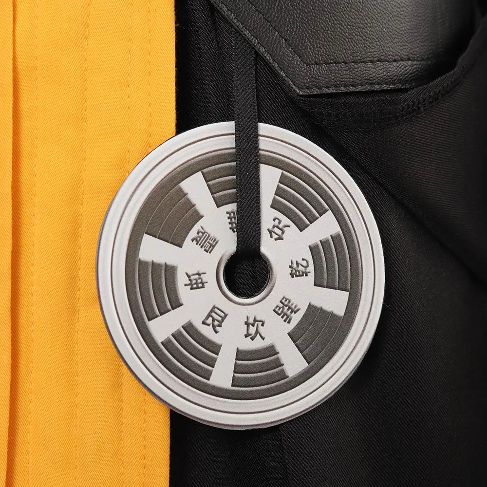 Mortal Kombat Scorpion Cosplay Costume Men Vest Pants Belt Outfits Halloween Carnival Suit