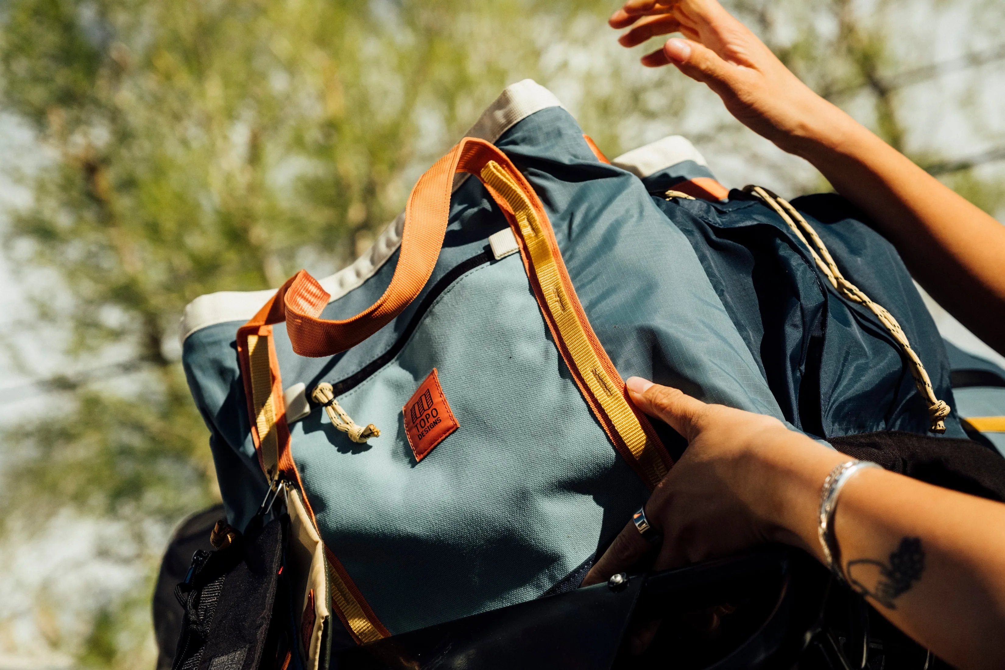 Mountain Gear Bag S24 Pond Blue/Spice