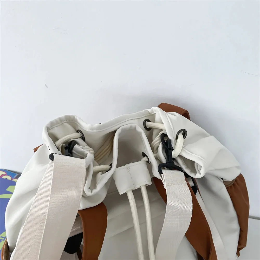 Multi-pocket Large Capacity Nylon Fabric Tote Bag for Womens