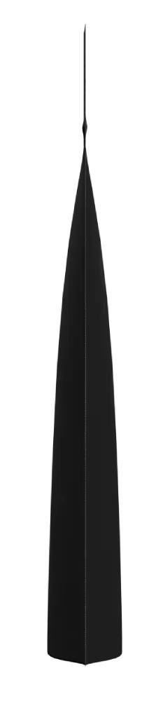 Mylar Bag Opaque Black - 1/8 Oz - 3.5 Grams - (100 to 50,000 Count)