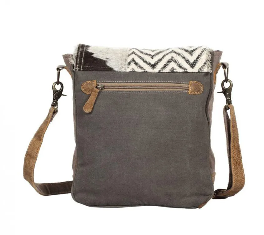 Myra Bag Rug & Patches Messenger Bag